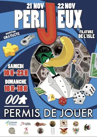 Périjeux festival du jeu à Périgueux