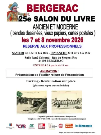 Salon du livre à Bergerac